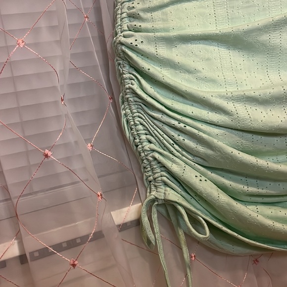 🫧Aqua Dress🫧Size M🫧Romwe🫧NEW🫧 - Picture 4 of 4